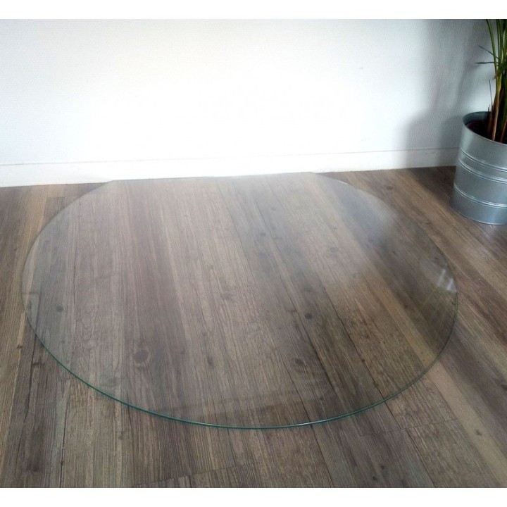 Plaque De Sol Ronde Coupe 1100X950 - Ref DN-017.PSV7