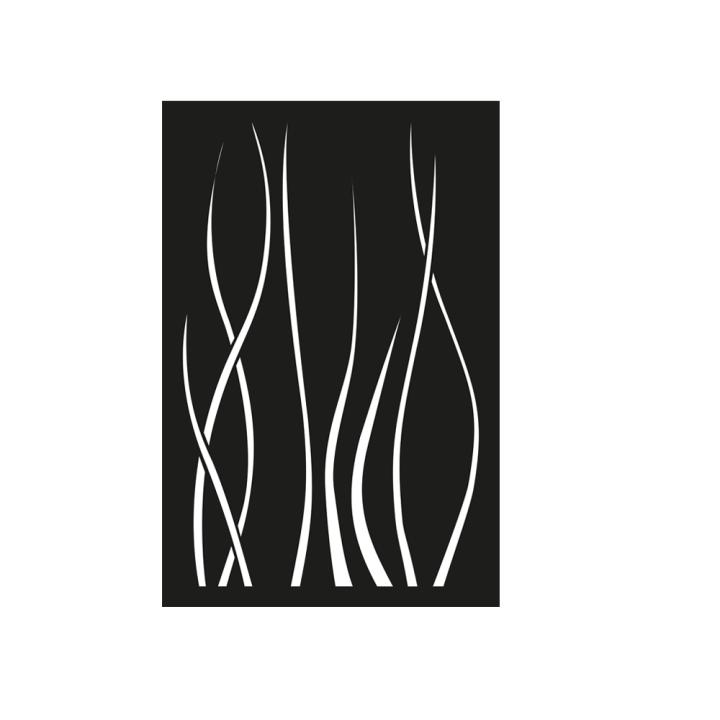 Plaque Ondulis pour protection murale de poele à bois ou granulés - Capska