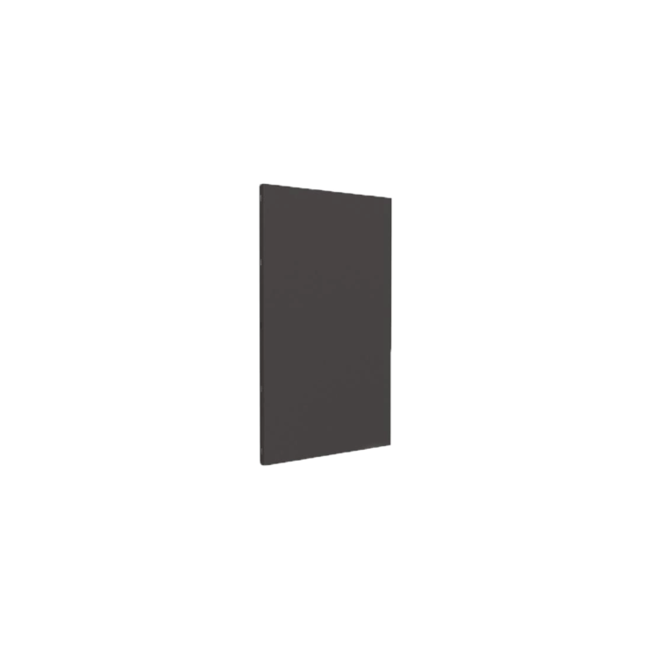 Placa protectora llisa vertical, color gris - Alçada 100cm per a estufa - Capska