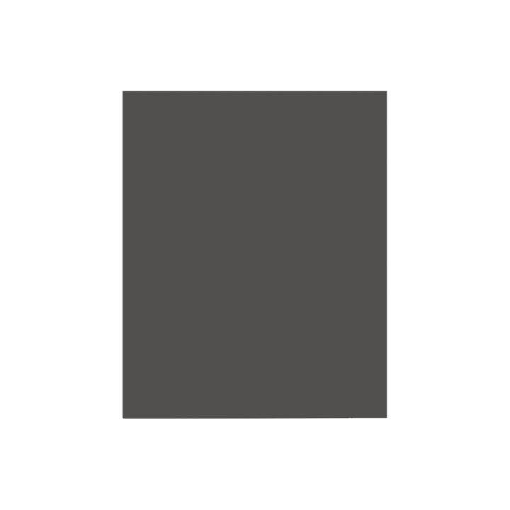 Vertical plain protective plate, Grey colour - Height 100cm for stove - Capska