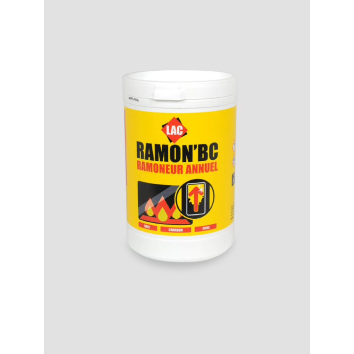 Poudre de ramonage annuel pour appareil de chauffage bois, charbon, fioul - Capska