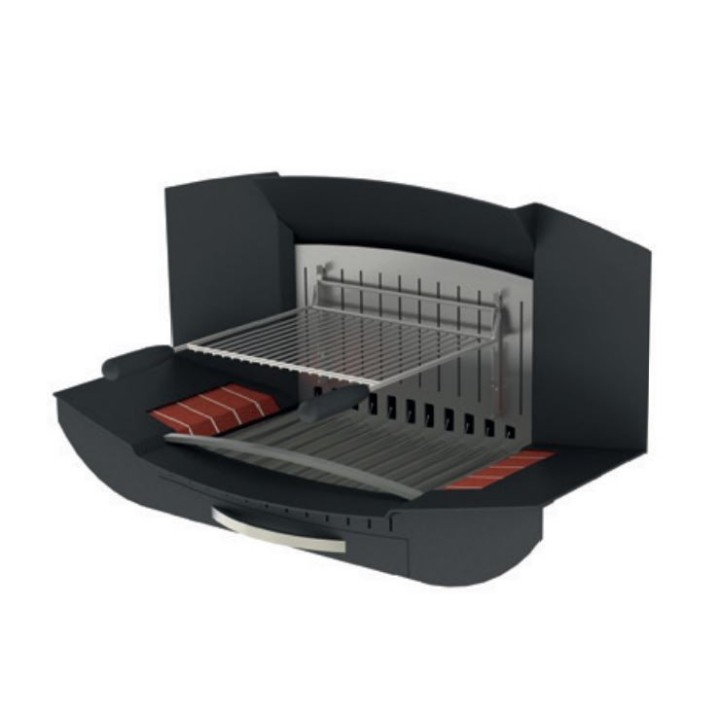 Grille de barbecue pour insert cheminée - 3 modèles disponibles