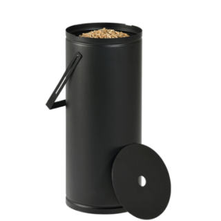 Studio Pellet Storage for Fireplaces and Wood Stoves - Capska