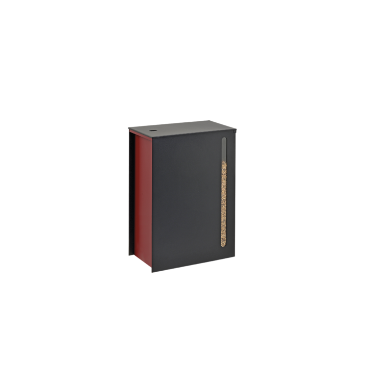 Cargo Black Pellet Storage su ruote per stufe a pellet - Capska