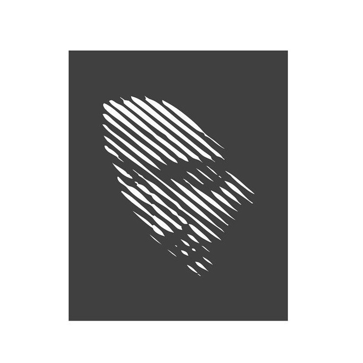 Protezione murale decorativa Michelangelo per stufe a legna, pellet e granuli - Capska