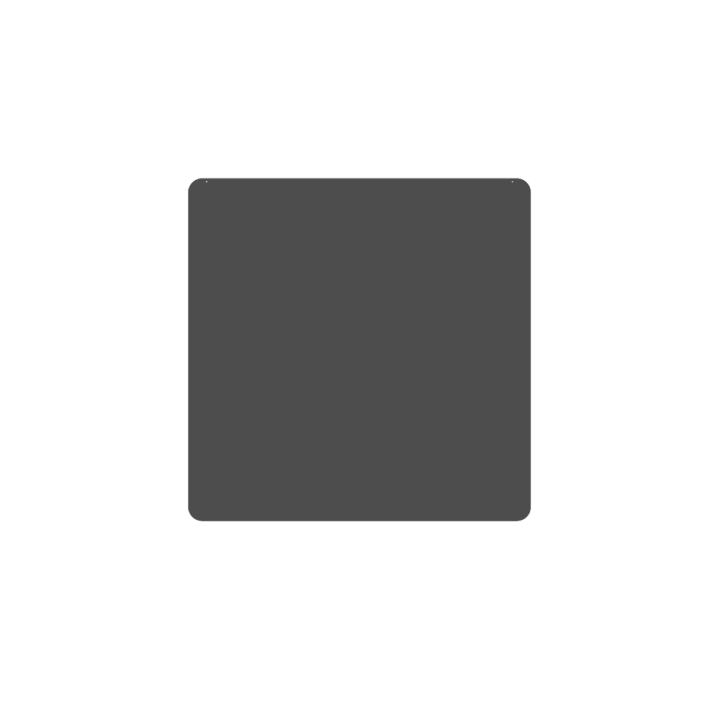 Plaque de sol Carré 75 x 75 cm en acier gris pour poeles à bois et granulés - Capska