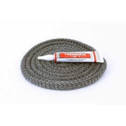 Round Braided Gasket ø 10 mm x 2,5 m + glue