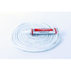 Joint rond tressé ø 7,5 mm - vendu au mètre + colle - Supra