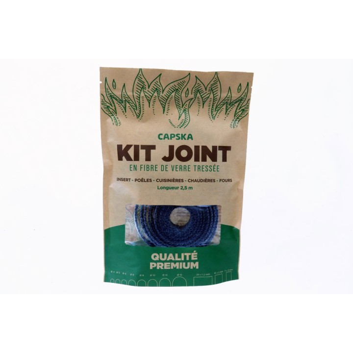 Selbstklebende Flachdichtung (schwarz) 20 x 1.2 mm - 2,50 m - Capska