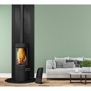 Ascensio thermal shield wall protection for wood and pellet stoves - Capska