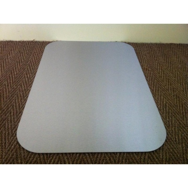 Edelstahl Quadratbodenplatte 1000x1000mm - Capska