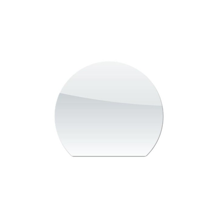 Plaque De Sol Ronde Coupe 110X95 Cm Verre Plaque de sol - Capska