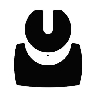 Placa de suelo Duo 58X53 Cm 85X55 Cm Placa de suelo - Capska