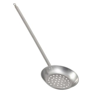 Stufa Kasta in castagno Ø 28 cm Maniglia 65,5 cm Deposito pellet - Capska