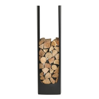 Almacenamiento de leña en estanterías Otero - Capska