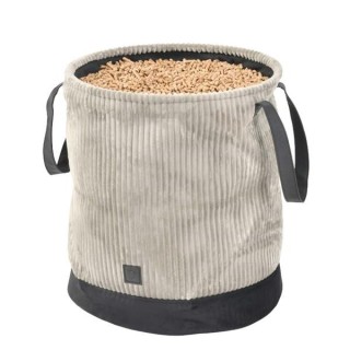 DUVEO Corduroy Holzbehälter für Holz und Pellets - Capska