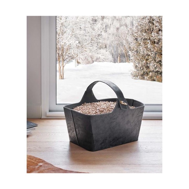 Contenedor de madera Yotta gris antracita - Capska