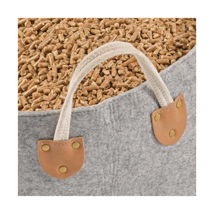 Cesta de almacenamiento de madera acogedora - Capska