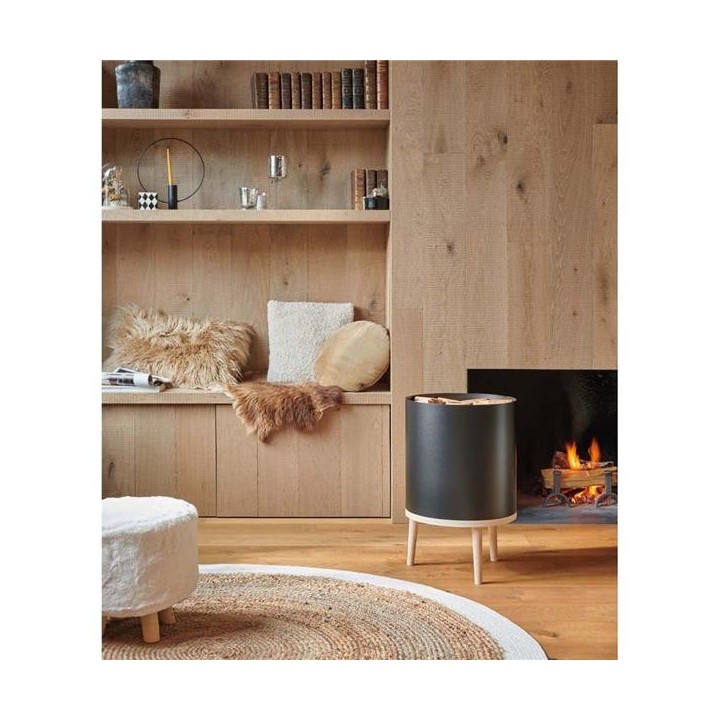 Eiko Log Rack Wood Storage - Capska