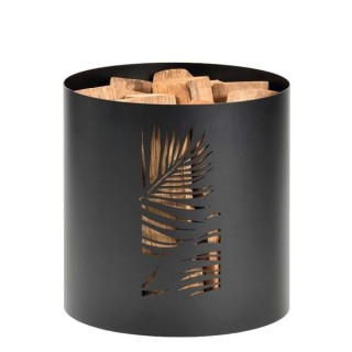 Range Logs Borneo Black Frosted Dixneuf 40cm - Made in France