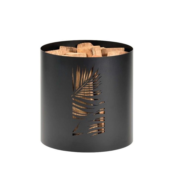 Portalegna Borneo Nero Smerigliato Dixneuf 40cm - Fabbricazione Francia