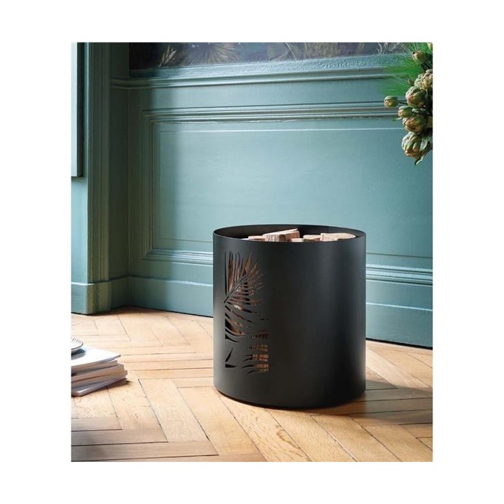 Range Logs Borneo Black Frosted Dixneuf 40cm - Made in France