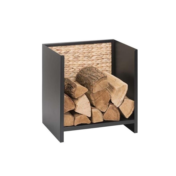 HANOI Holzregal aus Stahl und Wasserhyazinthe - Capska