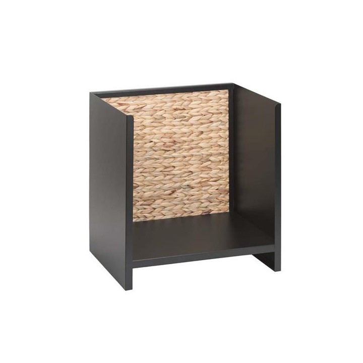 HANOI Steel and Water Hyacinth Log Rack - Capska