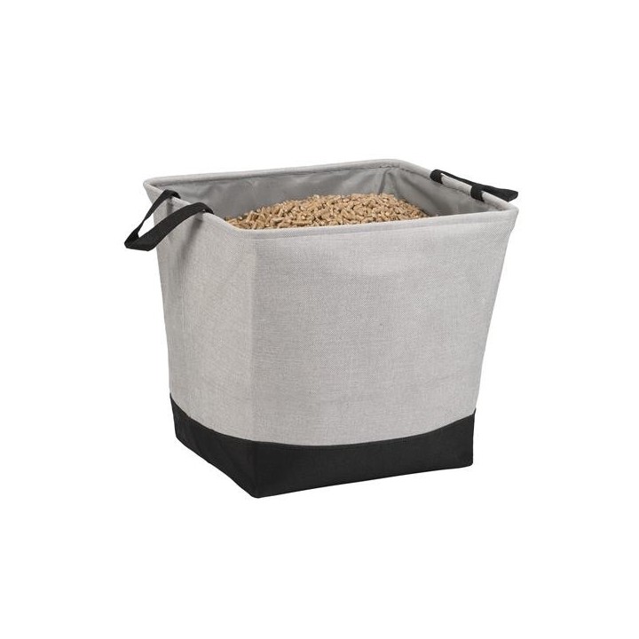 Dixneuf Belagio Grey Polyester Bag - Fireplace Accessory