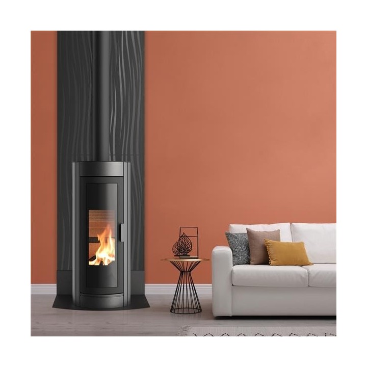 Mattschwarze STYLEA-Wandverkleidung – Dixneuf