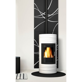 Protecció de paret Aléa en acer negre esmerilat Dix neuf - Capska