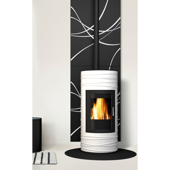 Protecció de paret Aléa en acer negre esmerilat Dix neuf - Capska