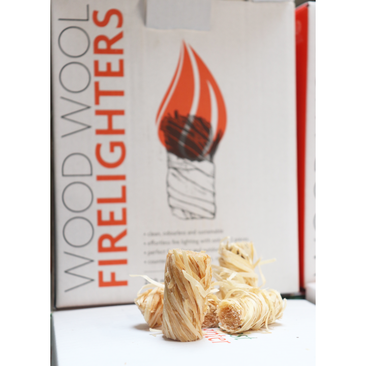 100% natural wood wool firelighters - FOREST LIGHTER - Capska