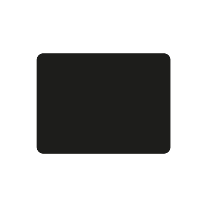 Rechteckige Bodenplatte 100 x 65 cm aus schwarzem Stahl für Holz- und Pelletöfen - Capska