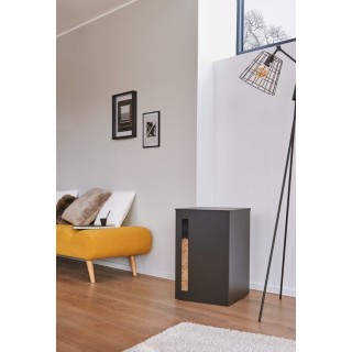 Emmagatzematge de pellets Titan Black per a xemeneies i estufes de llenya - Capska