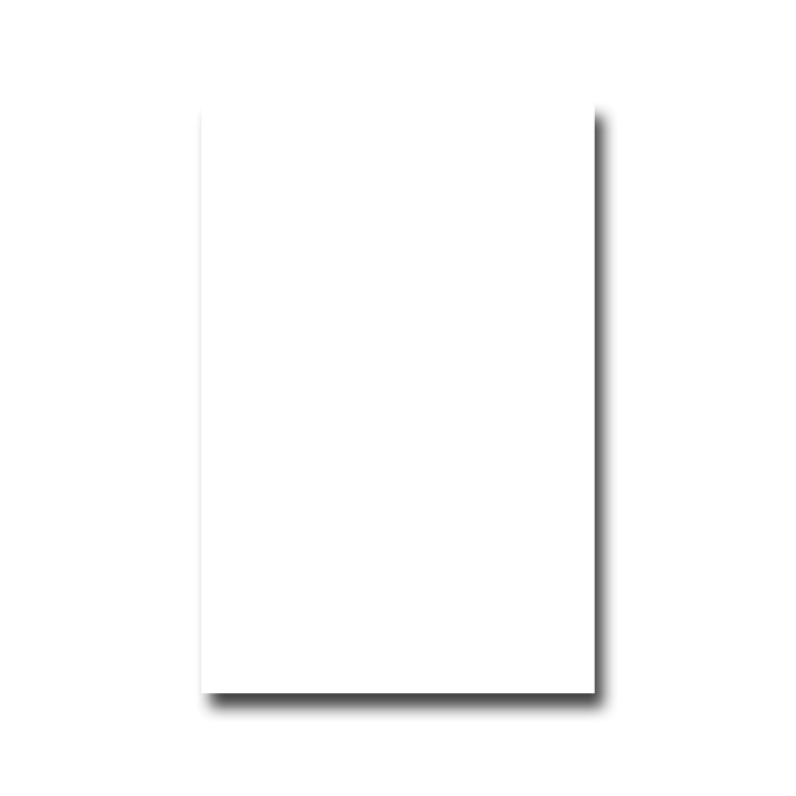 Piastra protettiva verticale liscia, colore bianco - altezza 100 cm per stufa - Capska