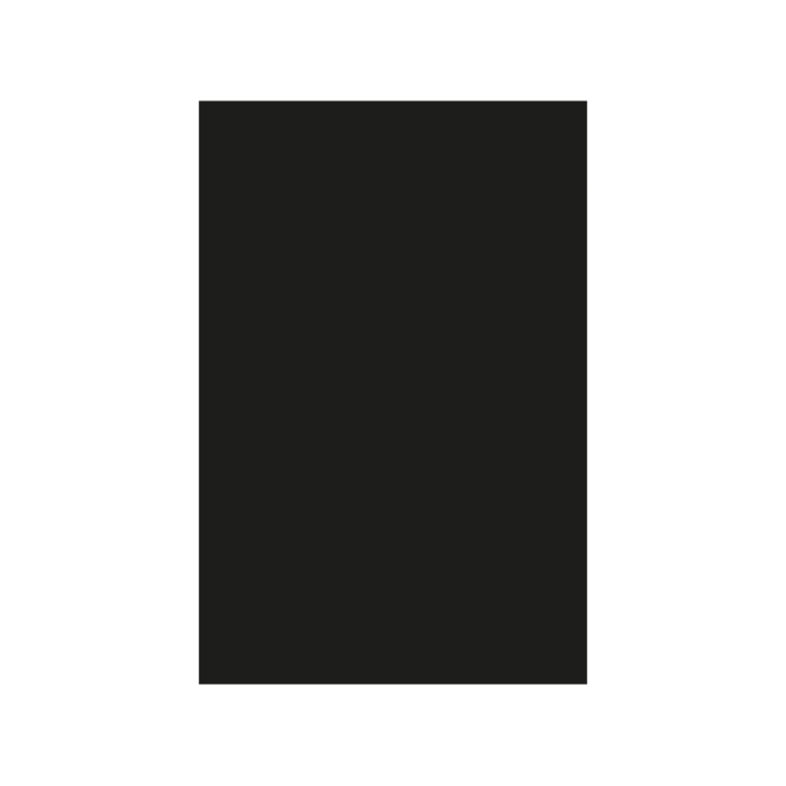 Einfache vertikale Schutzplatte in Schwarz - Höhe 120 cm für Herd - Capska