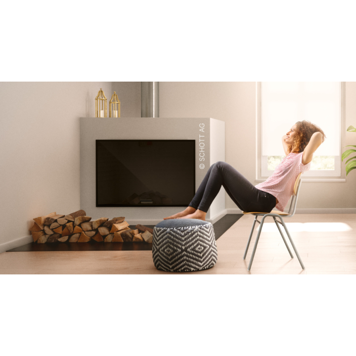 Vetro Artwood GABRIEL - Vetro intelligente con effetto Chiaro-scuro