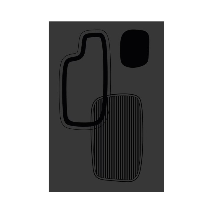 Protection Murale Dixneuf EGGO 81x120 cm Noir Givré N3