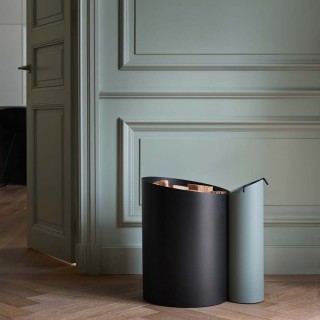 Portalegna con Servitore Aurore Dixneuf - 3 Accessori Nero Satinato - Servitore V10