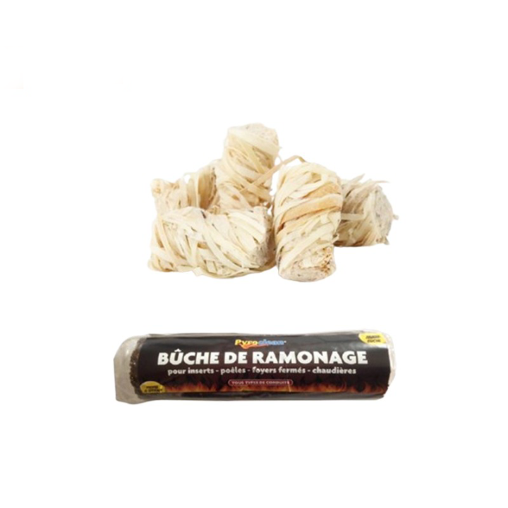 Pack LLAMARADA Madera - Encendedor + Registro del deshollinador - Capska