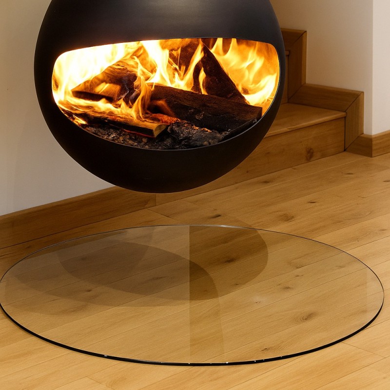 Plaque de sol Rond verre - Ø1000mm