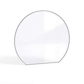 vitre sur mesure rond coupé