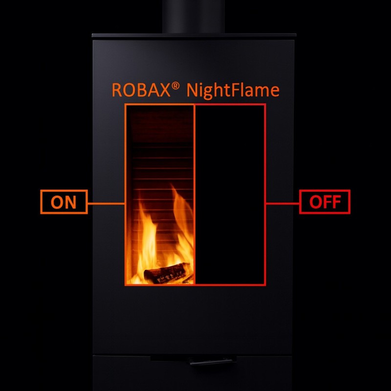 ROBAX NightFlame® Glaskeramik – intelligentes Glas mit Effekt - Capska