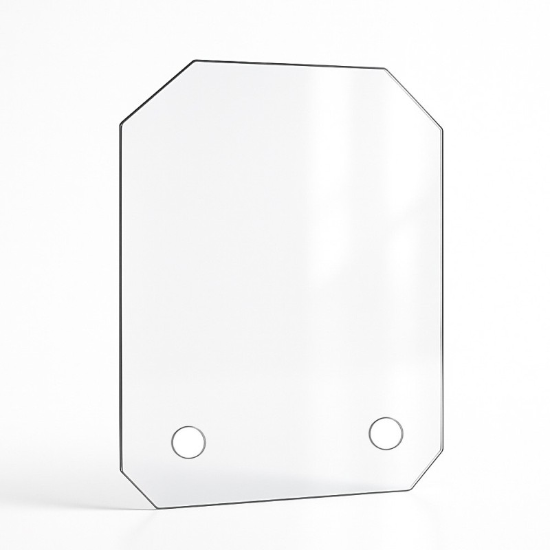 Vidre pla amb 4 angles tallats, estufes de llenya i llars de foc – Capska