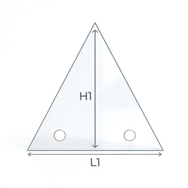 Vidre pla triangular, estufes de llenya i llars de foc – Capska
