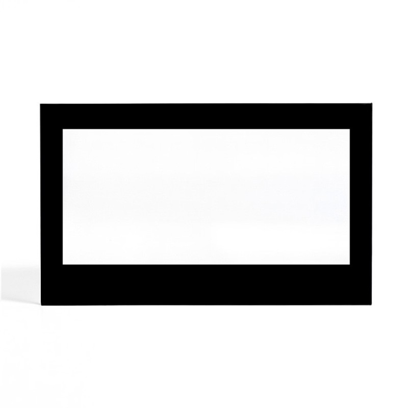 Vitre Edilkamin INPELLET 54 - Verre Rectangle Sérigraphié pour insert