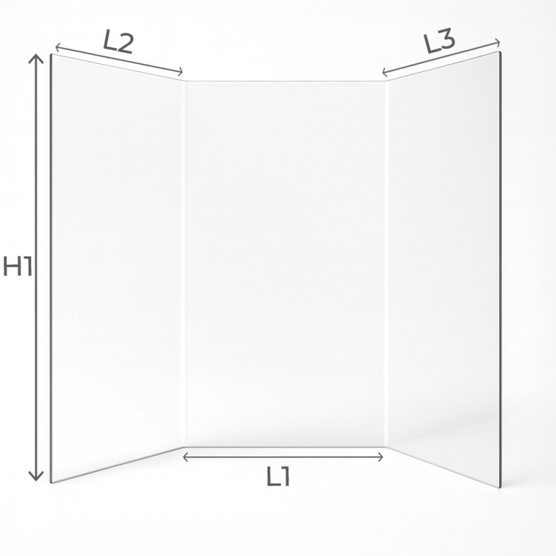 Vetro Spartherm SPEEDY M57 - Vetro Prismatico per inserto per caminetto