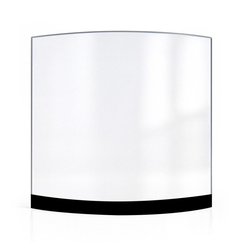 Techfire MASAYA 1 Glass - Curved Screen-printed glass panel for wood burning stove