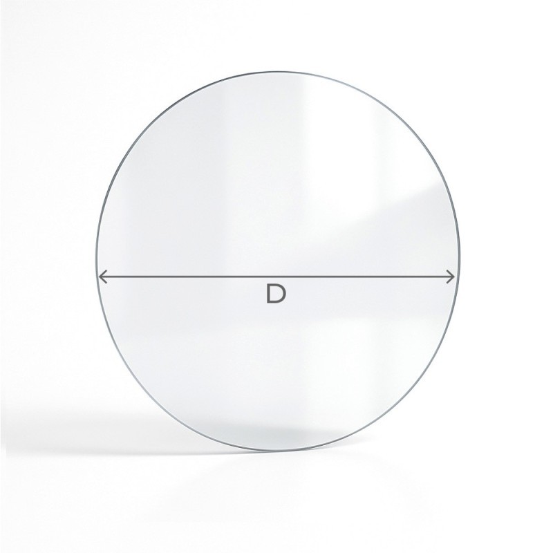 Godin VERONE Glass - Circle glass panel for wood burning stove